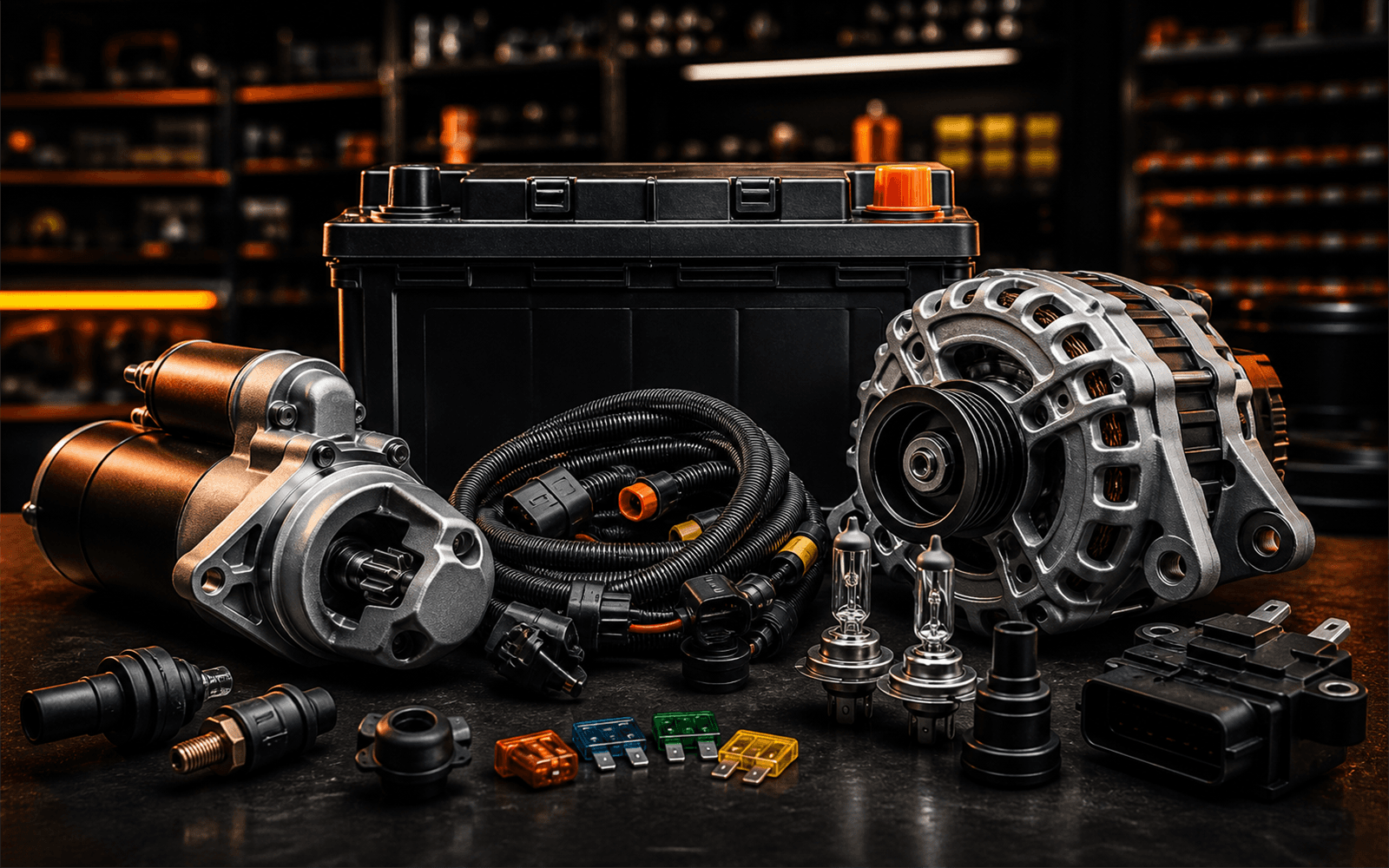Electric vehicle components